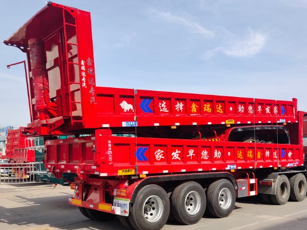 Rear Dump Self-Unloading Semi-Trailers