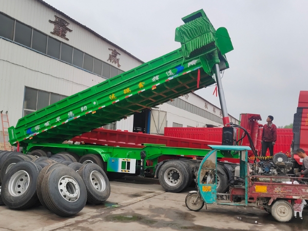 Rear Dump Self-Unloading Semi-Trailers