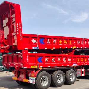Rear Dump Self-Unloading Semi-Trailers