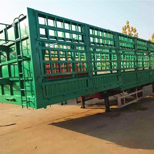 Warehouse Fence Semi-Trailers
