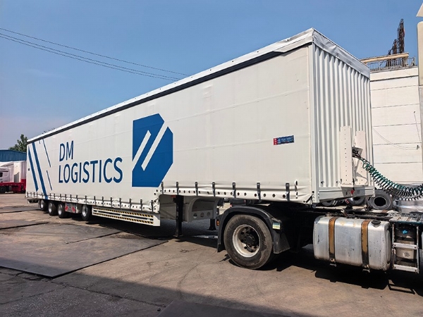 Curtain Side Container Semi-Trailers