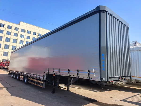 Curtain Side Container Semi-Trailers