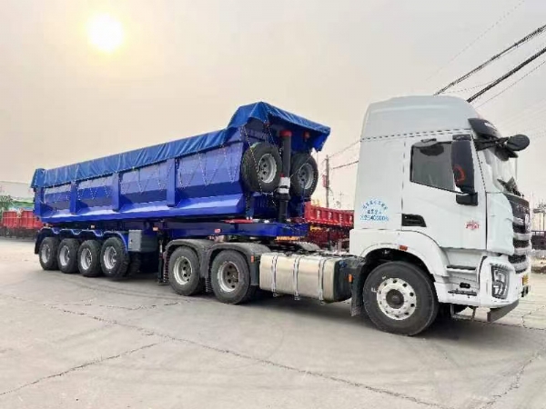 Curtain Side Container Semi-Trailers