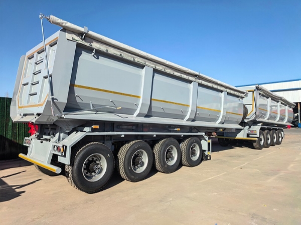 Curtain Side Container Semi-Trailers