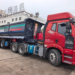 Export U-Type Rear Dump Semi-Trailers