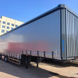 Curtain Side Container Semi-Trailers