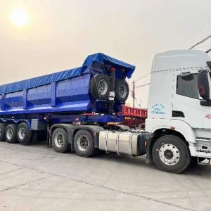Curtain Side Container Semi-Trailers