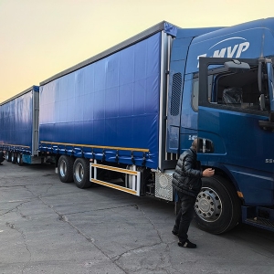 Curtain Side Container Semi-Trailers