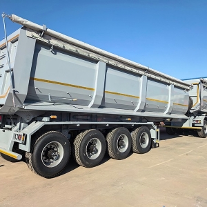 Curtain Side Container Semi-Trailers