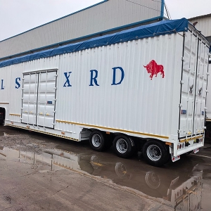 Curtain Side Container Semi-Trailers