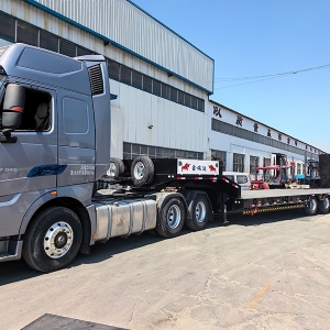Export Special Oversized Multi-Axle Heavy-Duty Low Bed Semi-Trailers
