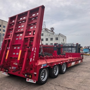 Export Special Oversized Multi-Axle Heavy-Duty Low Bed Semi-Trailers