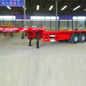 后翻自卸半挂车