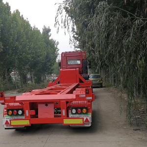 骨架后翻自卸车