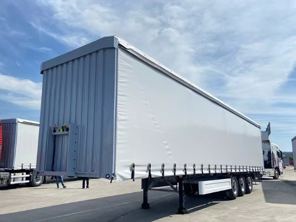 侧帘集装箱半挂车