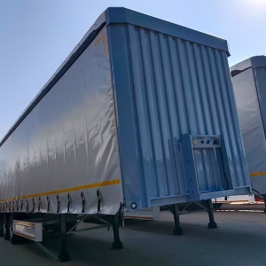 侧帘集装箱半挂车