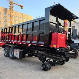 后翻自卸半挂车