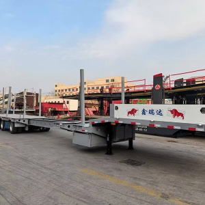 出口低平板半挂车